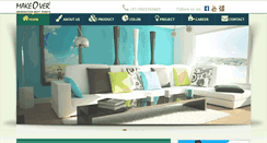 Desktop Screenshot of makeoverpaints.com